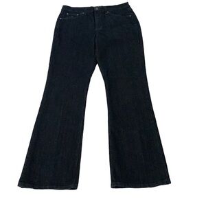 Gloria Vanderbilt The Perfect Fit Jeans, Size 10, Dark Wash Blue Denim